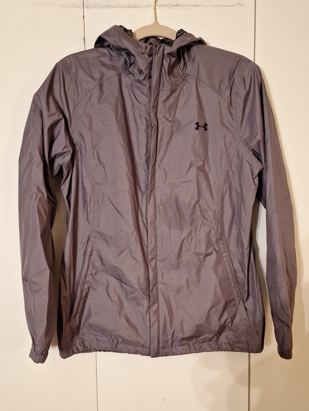 Under Armour Hooded Windbreaker Jacket - Gray